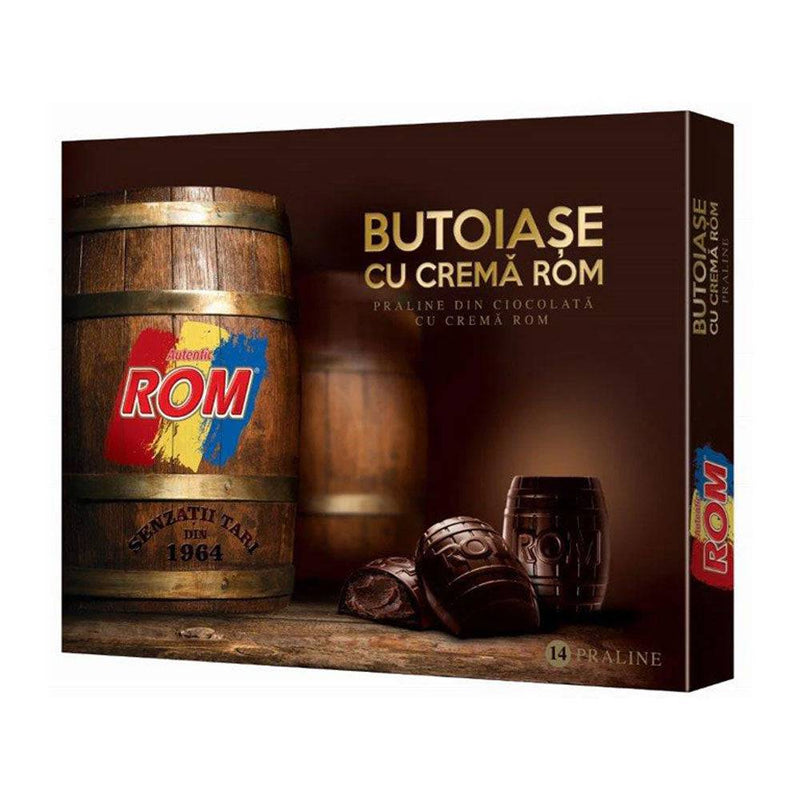 Butoiase de ciocolata cu crema de Rom